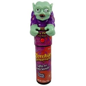 ZOMBIE Screamers LIGHTS Scary SOUNDS Halloween Light-up Candy Holder Toy Sound